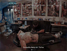 Tablet Screenshot of escondidobodyart.com